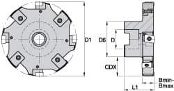 Kennametal - Torx Cap Screw for Indexables - USA Tool & Supply