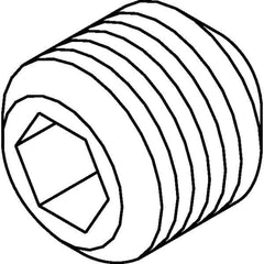 Kennametal - Hex Socket for Indexables - KM80ATC Series - USA Tool & Supply