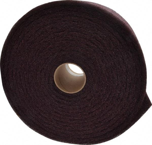 3M - 30' Long x 6" Wide Nonwoven Roll - Medium Grade, Purple, Aluminum Oxide - USA Tool & Supply