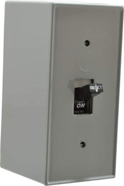 Eaton Cutler-Hammer - 1 Pole, 0.4 to 16 Amp, NEMA, Enclosed Toggle Manual Motor Starter - 60.5mm Wide x 71.9mm Deep x 105.7mm High, 1 hp at 120/240 V, 1 hp at 277 V, 1/4 hp at 120/240 V & 1/4 hp at 32 V, CSA Certified, NEMA 1, UL Listed - USA Tool & Supply