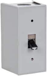Eaton Cutler-Hammer - 2 Poles, 0.4 to 16 Amp, NEMA, Enclosed Toggle Manual Motor Starter - 60.5mm Wide x 71.9mm Deep x 105.7mm High, 1 hp at 120/240 V, 1 hp at 277 V & 1/4 hp at 32 V, CSA Certified, NEMA 1, UL Listed - USA Tool & Supply