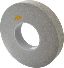 3M - 12" Diam, 2" Face Width, 5" Center Hole, Medium Grade, Aluminum Oxide Deburring Wheel - Convolute, Hard Density 8 Grade, 3,000 RPM - USA Tool & Supply