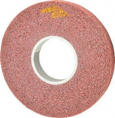 3M - 8" Diam, 1" Face Width, 3" Center Hole, Coarse Grade, Aluminum Oxide Deburring Wheel - Convolute, Medium Density 5 Grade, 4,500 RPM - USA Tool & Supply