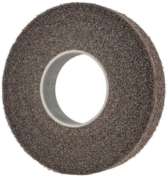 3M - 12" Diam, 2" Face Width, 5" Center Hole, Medium Grade, Silicon Carbide Deburring Wheel - Convolute, Soft Density 2 Grade, 3,000 RPM - USA Tool & Supply