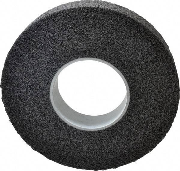 3M - 12" Diam, 2" Face Width, 5" Center Hole, Coarse Grade, Silicon Carbide Deburring Wheel - Convolute, Soft Density 2 Grade, 3,000 RPM - USA Tool & Supply