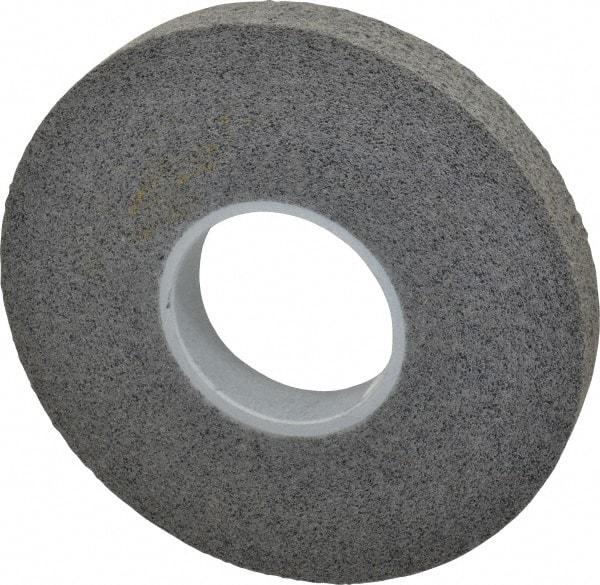 3M - 8" Diam, 1" Face Width, 3" Center Hole, Fine Grade, Silicon Carbide Deburring Wheel - Convolute, Hard Density 8 Grade, 4,500 RPM - USA Tool & Supply