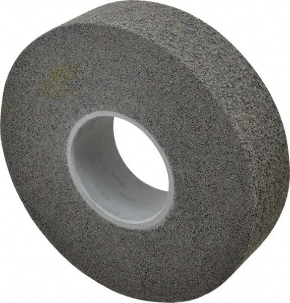 3M - 8" Diam, 2" Face Width, 3" Center Hole, Fine Grade, Silicon Carbide Deburring Wheel - Convolute, Hard Density 8 Grade, 4,500 RPM - USA Tool & Supply
