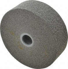 3M - 6" Diam, 2" Face Width, 1" Center Hole, Fine Grade, Silicon Carbide Deburring Wheel - Convolute, Hard Density 8 Grade, 6,000 RPM - USA Tool & Supply