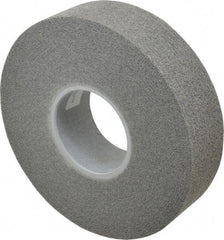 3M - 8" Diam, 2" Face Width, 3" Center Hole, Fine Grade, Silicon Carbide Deburring Wheel - Convolute, Soft Density 6 Grade, 4,500 RPM - USA Tool & Supply