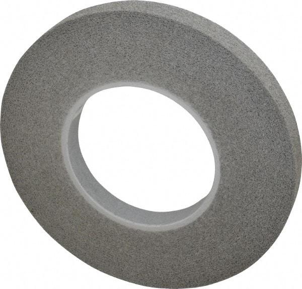3M - 10" Diam, 1" Face Width, 5" Center Hole, Fine Grade, Silicon Carbide Deburring Wheel - Convolute, Hard Density 7 Grade, 3,600 RPM - USA Tool & Supply