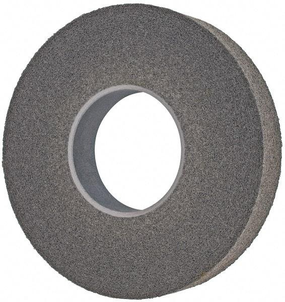 3M - 12" Diam, 2" Face Width, 5" Center Hole, Fine Grade, Silicon Carbide Deburring Wheel - Convolute, Soft Density 6 Grade, 3,000 RPM - USA Tool & Supply