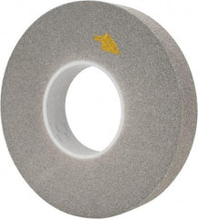 3M - 12" Diam, 2" Face Width, 5" Center Hole, Fine Grade, Silicon Carbide Deburring Wheel - Convolute, Hard Density 7 Grade, 3,000 RPM - USA Tool & Supply