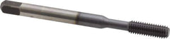 Kennametal - #10-32 UNF H4 Thread Limit Bottoming Thread Forming Tap - Vanadium High Speed Steel, TiCN Finish, 2.38" OAL, 1/2" Thread Length, Right Hand Thread, Series 5502TC - USA Tool & Supply