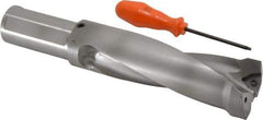 Kennametal - 6.88" Max Drill Depth, 2.5xD, 69.9mm Diam, Indexable Insert Drill - 2 Inserts, 2" Shank Diam, Straight Shank - USA Tool & Supply