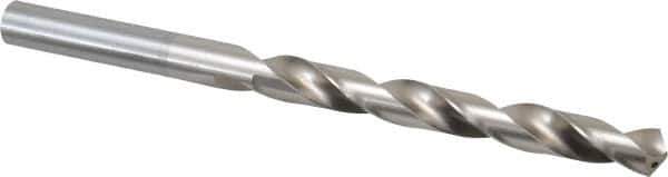 Value Collection - 9/16", 118° Point, Cobalt Taper Length Drill Bit - Bright Finish, 5-3/8" Flute Length, 8-1/4" OAL - USA Tool & Supply