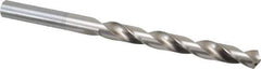 Value Collection - 9/16", 118° Point, Cobalt Taper Length Drill Bit - Bright Finish, 5-3/8" Flute Length, 8-1/4" OAL - USA Tool & Supply