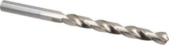 Value Collection - 19/32", 118° Point, Cobalt Taper Length Drill Bit - Bright Finish, 5-5/8" Flute Length, 8-1/2" OAL - USA Tool & Supply
