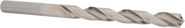 Value Collection - 41/64", 118° Point, Cobalt Taper Length Drill Bit - Bright Finish, 5-7/8" Flute Length, 9" OAL - USA Tool & Supply
