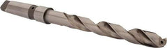 Value Collection - 47/64", 3MT 118° Point Cobalt Taper Shank Drill Bit - Bright Finish, 6-1/4" Flute Length, 10-7/8" OAL, Spiral Flute, Through Coolant - USA Tool & Supply