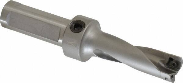 Kennametal - 2.06" Max Drill Depth, 3xD, 0.6882" Diam, Indexable Insert Drill - 2 Inserts, 3/4" Shank Diam, Flange Shank - USA Tool & Supply