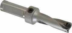 Kennametal - 2.06" Max Drill Depth, 3xD, 0.6882" Diam, Indexable Insert Drill - 2 Inserts, 3/4" Shank Diam, Flange Shank - USA Tool & Supply