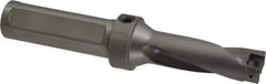 Kennametal - 2.63" Max Drill Depth, 3xD, 0.8752" Diam, Indexable Insert Drill - 2 Inserts, 1" Shank Diam, Flange Shank - USA Tool & Supply