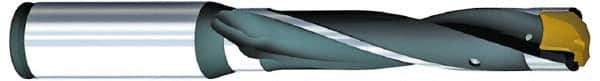 Kennametal - 25 to 25.5mm Diam, 7xD, 182mm Max Depth, 1" Shank Diam, 215.06mm Flute, 295.28mm OAL, Replaceable Tip Drill - KSEM0984 Insert, 5 Seat Size, Series KSEM - USA Tool & Supply