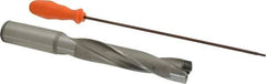 Kennametal - 29.37 to 29.87mm Diam, 5xD, 150mm Max Depth, 1-1/4" Shank Diam, 186.48mm Flute, 273.05mm OAL, Replaceable Tip Drill - KSEM1156 Insert, 7 Seat Size, Series KSEM - USA Tool & Supply
