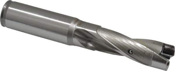 Kennametal - 17.46 to 17.96mm Diam, 3xD, 52.39mm Max Depth, 3/4" Shank Diam, 2.72" Flute, 4.88" OAL, Replaceable Tip Drill - KSEM0688 Insert, 1 Seat Size, Series KSEM - USA Tool & Supply