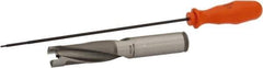 Kennametal - 19.28 to 19.78mm Diam, 3xD, 57.8mm Max Depth, 3/4" Shank Diam, 3.09" Flute, 5-1/4" OAL, Replaceable Tip Drill - KSEM0759 Insert, 2 Seat Size, Series KSEM - USA Tool & Supply