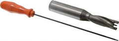 Kennametal - 19.84 to 20mm Diam, 3xD, 59.53mm Max Depth, 1" Shank Diam, 3.09" Flute, 6-1/4" OAL, Replaceable Tip Drill - KSEM0781 Insert, 2 Seat Size, Series KSEM - USA Tool & Supply
