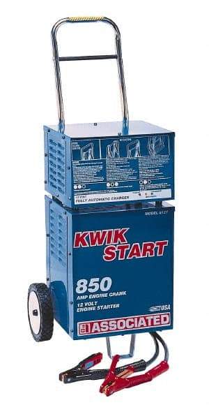 Associated Equipment - 12 Volt Battery Powered Starter - 10 Amps - USA Tool & Supply