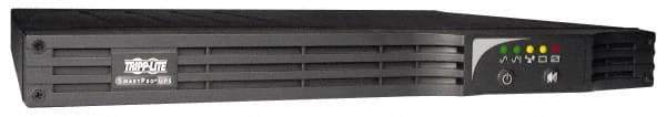 Tripp-Lite - 5.6 Amp, 500 VA, Rack Mount Line Interactive Backup Uninterruptible Power Supply - Backup 3.2 min with Full Load & 14.6 min with Half Load, 120 VAC Input & Output, 300 Watt Output, 1 Phases, 7 Outlets - USA Tool & Supply