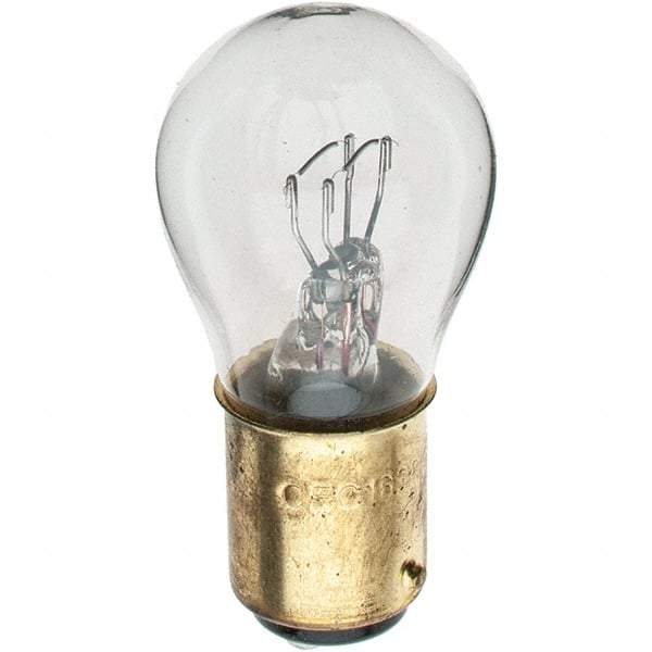 Import - 28 Volt, Incandescent Miniature & Specialty S8 Lamp - Bayonet Base - USA Tool & Supply