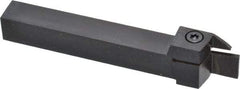 Kennametal - External Thread, 0.55" Max Depth of Cut, 3mm Min Groove Width, 5" OAL, Right Hand Indexable Grooving Cutoff Toolholder - 5/8" Shank Height x 5/8" Shank Width, A4..03.. Insert Style, A4SM Toolholder Style, Series A4 - USA Tool & Supply