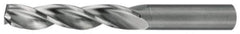 Walter-Titex - 10.1mm 150° Solid Carbide Jobber Drill - Bright Finish, Right Hand Cut, Spiral Flute, Straight Shank, 3-1/2" OAL, Standard Point - USA Tool & Supply