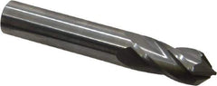 Melin Tool - 7/16" Diam, 1" LOC, 4 Flute, 90° Point Angle, Solid Carbide Drill Mill - Uncoated, 2-3/4" OAL, 7/16" Shank Diam - USA Tool & Supply