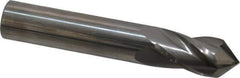 Melin Tool - 1/2" Diam, 1" LOC, 4 Flute, 90° Point Angle, Solid Carbide Drill Mill - Uncoated, 3" OAL, 1/2" Shank Diam - USA Tool & Supply