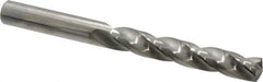 SGS - 29/64" 150° Solid Carbide Jobber Drill - Bright Finish, Right Hand Cut, Spiral Flute, Straight Shank, 4-3/4" OAL, Standard Point - USA Tool & Supply