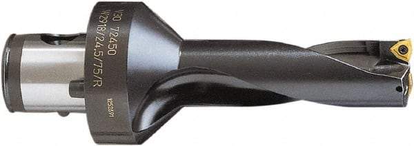 Komet - 152mm Max Drill Depth, 4xD, 37.5mm Diam, Indexable Insert Drill - 2 Inserts, ABS 50 Modular Connection Shank - USA Tool & Supply