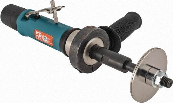 Dynabrade - 0.7 hp, 4,500 RPM Finishing Sander - 40 CFM Air Consumption, 6.21 bar Air Pressure, 1/4 NPT Inlet - USA Tool & Supply