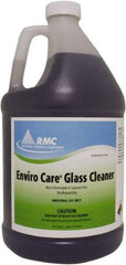 Rochester Midland Corporation - 1 Gal Bottle Fresh Glass Cleaner - Concentrated, Use on Ceramic Tile, Formica, Glass Surfaces, Mirrors, Plastic Surfaces, Stainless Steel - USA Tool & Supply