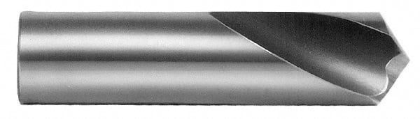 Interstate - 1-3/4" Body Diam, 118°, 5-1/2" OAL, High Speed Steel Spotting Drill - USA Tool & Supply