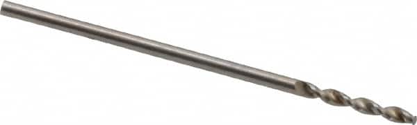 Accupro - 0.0472" 130° Parabolic Flute Cobalt Screw Machine Drill Bit - USA Tool & Supply