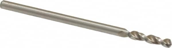 Accupro - #49 130° Parabolic Flute Cobalt Screw Machine Drill Bit - USA Tool & Supply