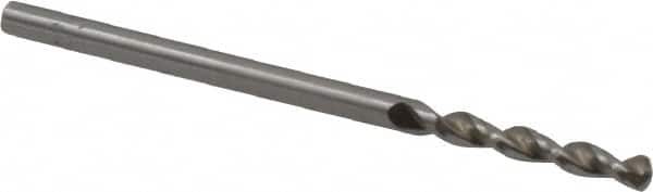 Accupro - 0.0768" 130° Parabolic Flute Cobalt Screw Machine Drill Bit - USA Tool & Supply
