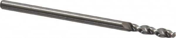 Accupro - 0.0827" 130° Parabolic Flute Cobalt Screw Machine Drill Bit - USA Tool & Supply