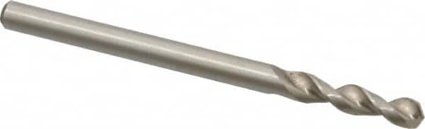 Accupro - 0.1299" 130° Parabolic Flute Cobalt Screw Machine Drill Bit - USA Tool & Supply