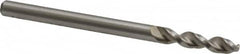 Accupro - 0.1319" 130° Parabolic Flute Cobalt Screw Machine Drill Bit - USA Tool & Supply