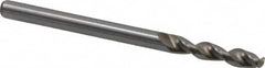 Accupro - 0.1378" 130° Parabolic Flute Cobalt Screw Machine Drill Bit - USA Tool & Supply